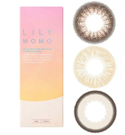 LILY MOMO/LILY ANNA/カラーコンタクトレンズを使ったクチコミ(2枚目)