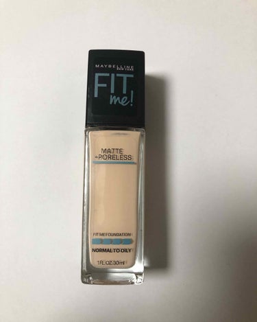 フィットミーリキッドファンデーション/MAYBELLINE NEW YORK/リキッドファンデーションを使ったクチコミ（1枚目）