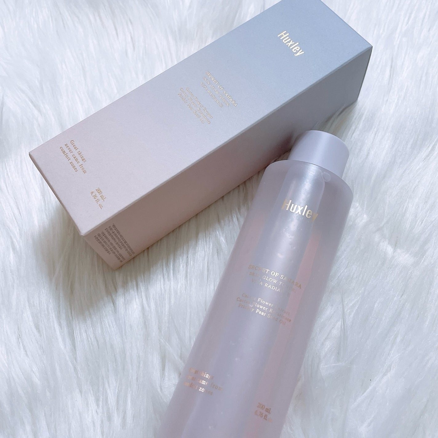 スキングロウトナー ビタラディアンス/Huxley/化粧水を使ったクチコミ(4枚目)