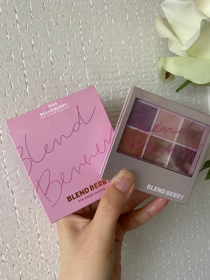 オーラクリエイション/BLEND BERRY/アイシャドウパレットを使ったクチコミ(1枚目)