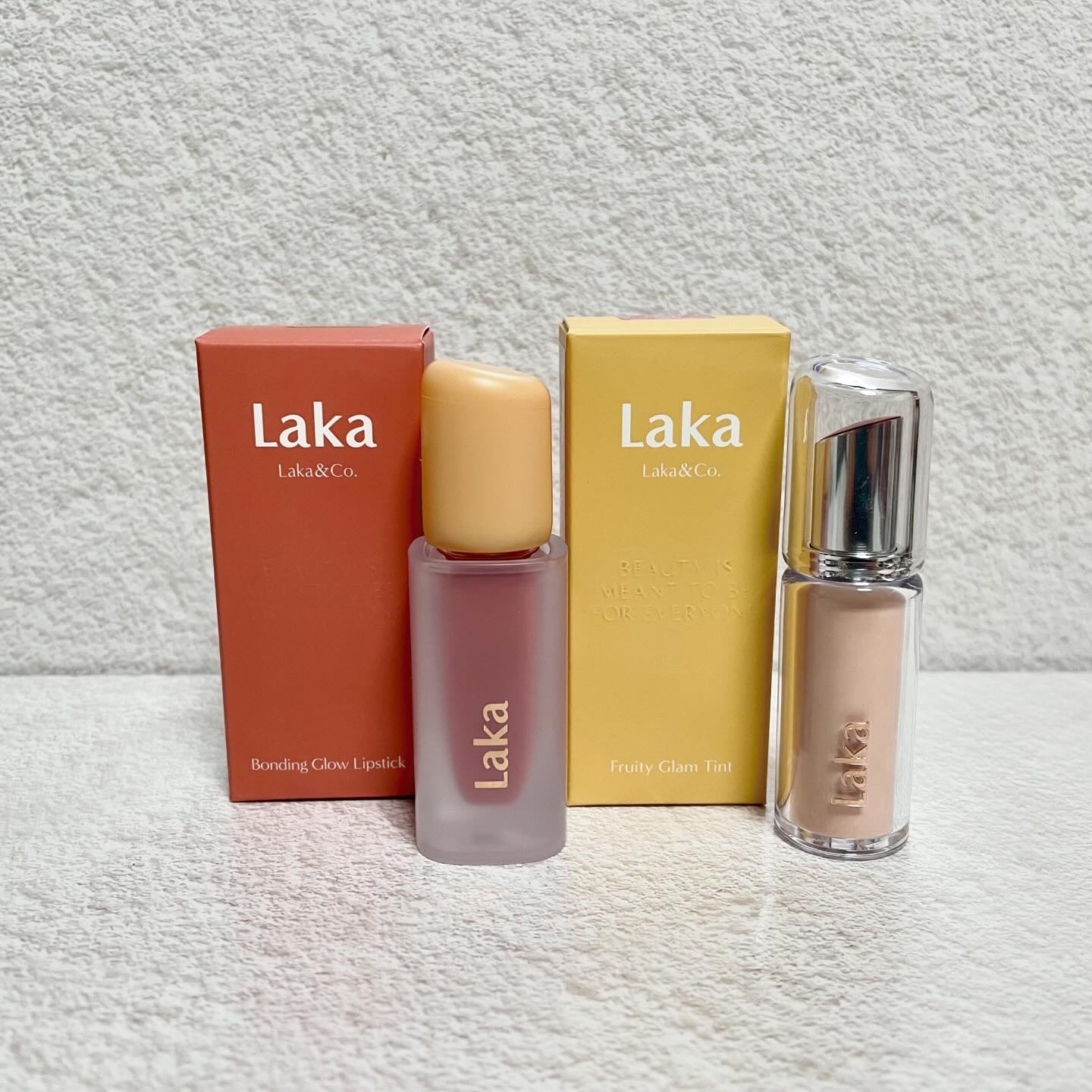 ボンディンググロウリップスティック/Laka/口紅を使ったクチコミ（1枚目）