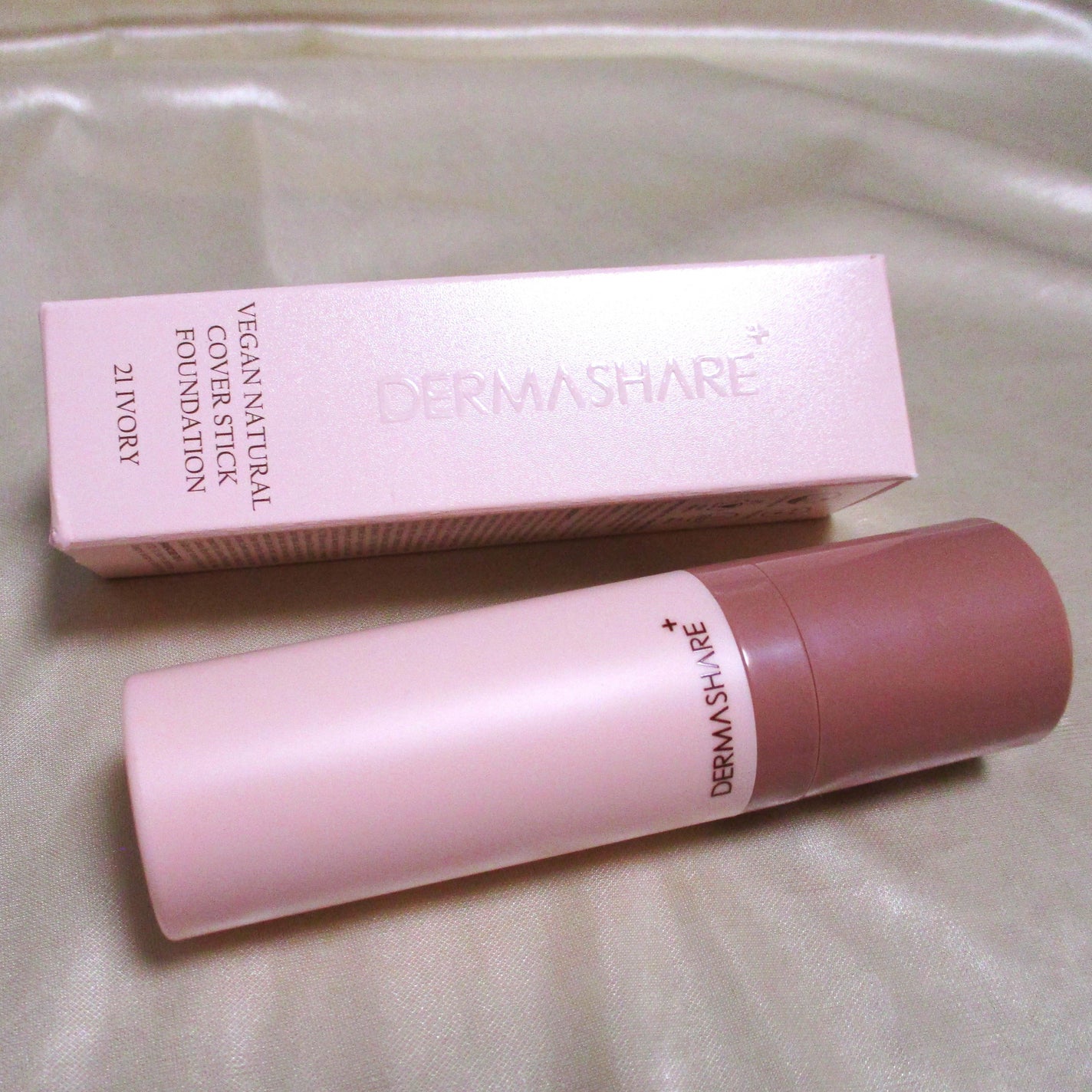 ヴィーガンナチュラルカバースティックファンデーション/DERMASHARE/その他ファンデーションを使ったクチコミ(1枚目)