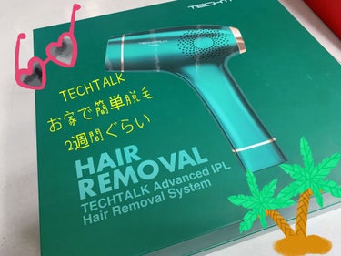 IPL脱毛器/TECHTALK/家庭用脱毛器を使ったクチコミ（2枚目）