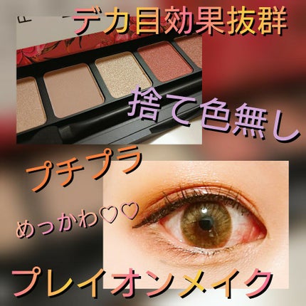 マイシャドウパレット/play on make/アイシャドウパレットを使ったクチコミ(1枚目)