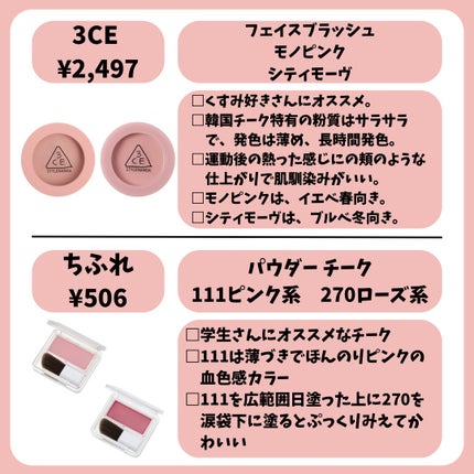 グロウフルールチークス/キャンメイク/パウダーチークを使ったクチコミ(6枚目)