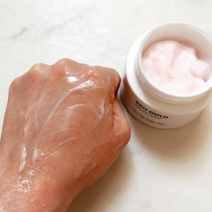 EXO GOLDオールインワンジェル/Natura+Salon/オールインワン化粧品を使ったクチコミ(3枚目)