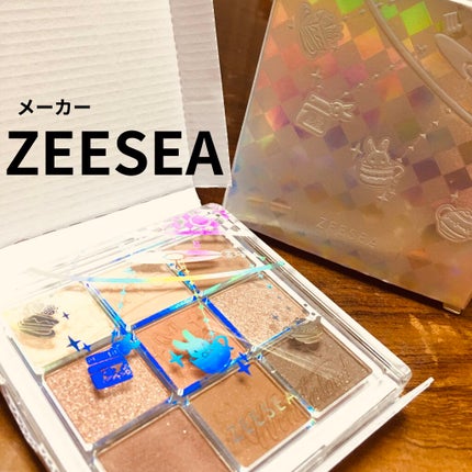 クォーツ 9色アイシャドウパレット(ドリームランドアイシャドウ)/ZEESEA/アイシャドウパレットを使ったクチコミ(1枚目)