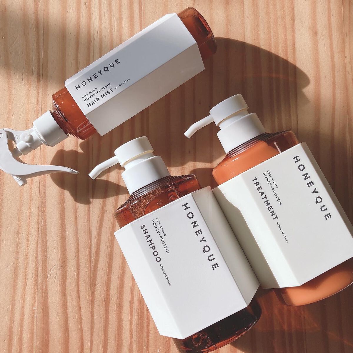 ディープリペア シャンプー モイスト／ヘアトリートメント モイスト/ハニーク/市販シャンプーを使ったクチコミ（1枚目）