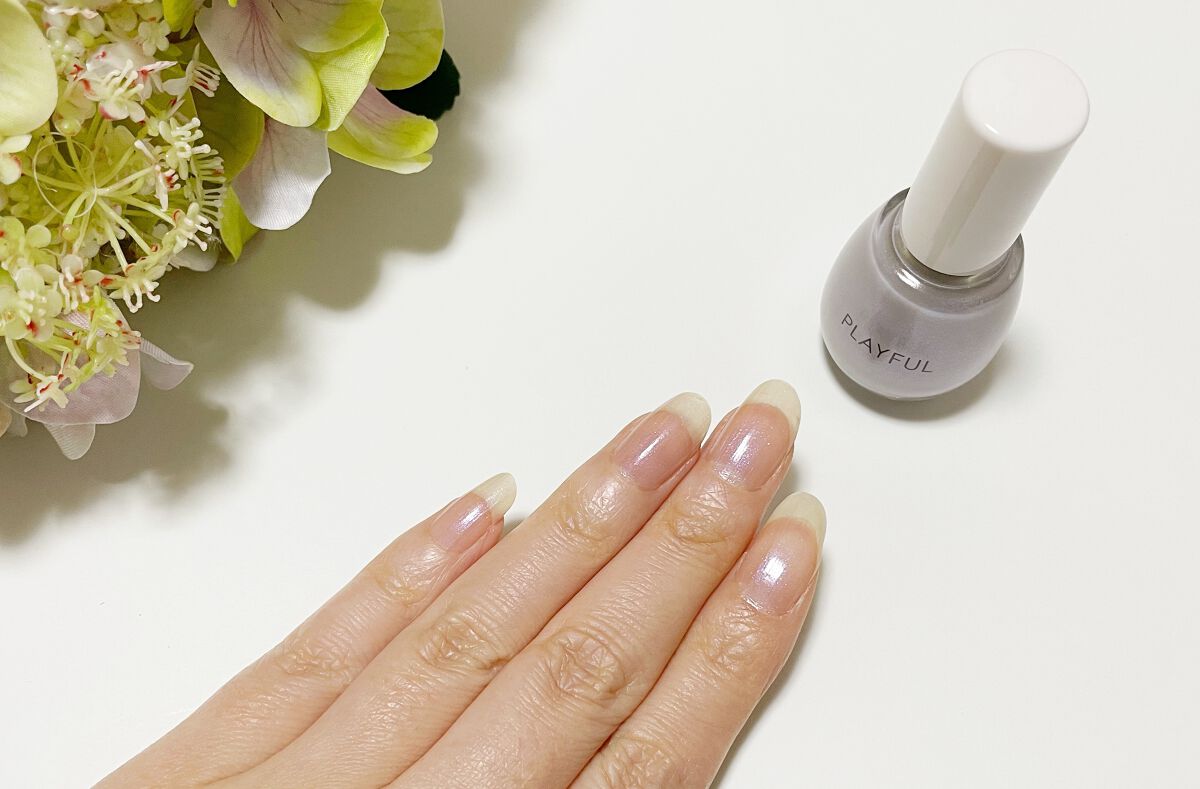 プレイフル アップデートネイル/PLAYFUL/オールインワンネイルを使ったクチコミ(1枚目)