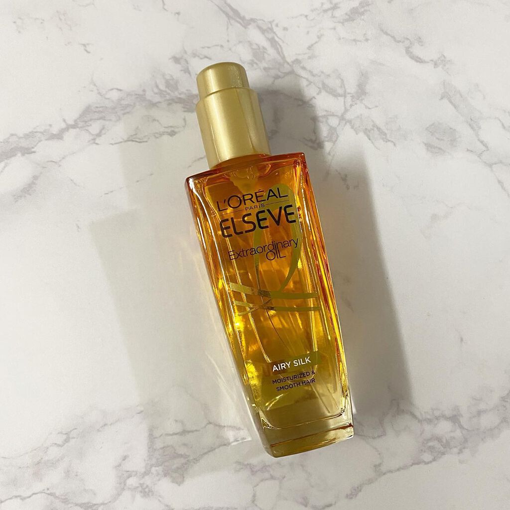 エルセーヴ エクストラオーディナリー オイル リッチフィニッシュ/ロレアル パリ/ヘアオイルを使ったクチコミ（1枚目）