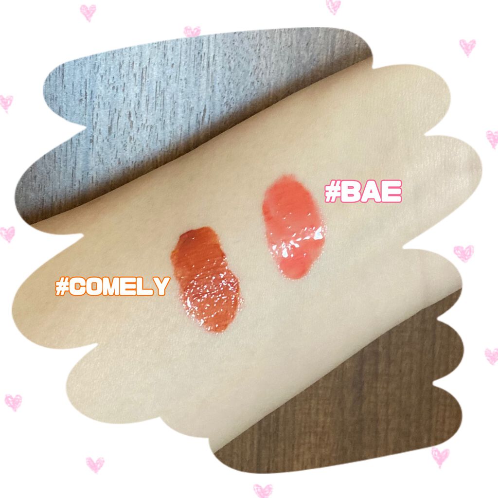 ホリカホリカ ハートクラッシュグローティントエアー/HOLIKA HOLIKA/リップティントを使ったクチコミ（2枚目）