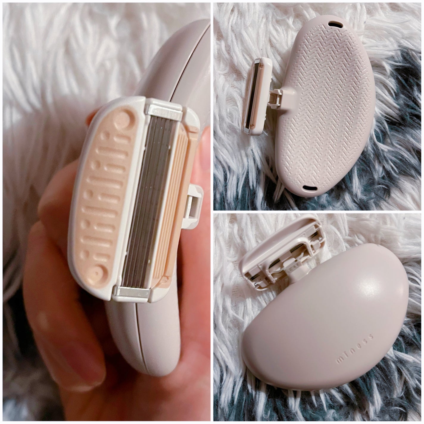 miness ボディ用カミソリ 替刃2個付/貝印/シェーバーを使ったクチコミ(7枚目)