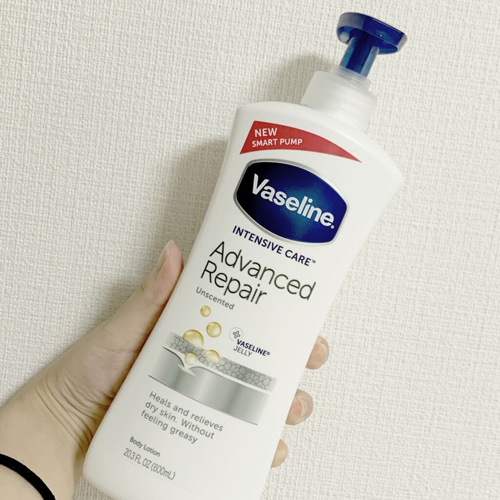 ヴァセリン アドバンスドリペア ボディローション 無香料/ヴァセリン/ボディローションを使ったクチコミ(2枚目)