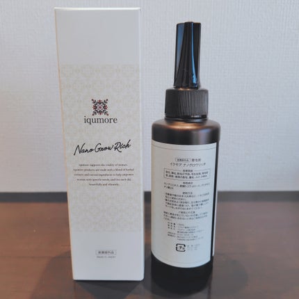 ナノグロウリッチ/iqumore/頭皮ローションを使ったクチコミ(2枚目)