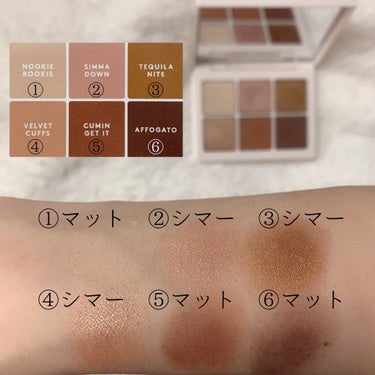 Snap shadows mix & match eyeshadow palette/FENTY BEAUTY BY RIHANNA/パウダーアイシャドウを使ったクチコミ（3枚目）