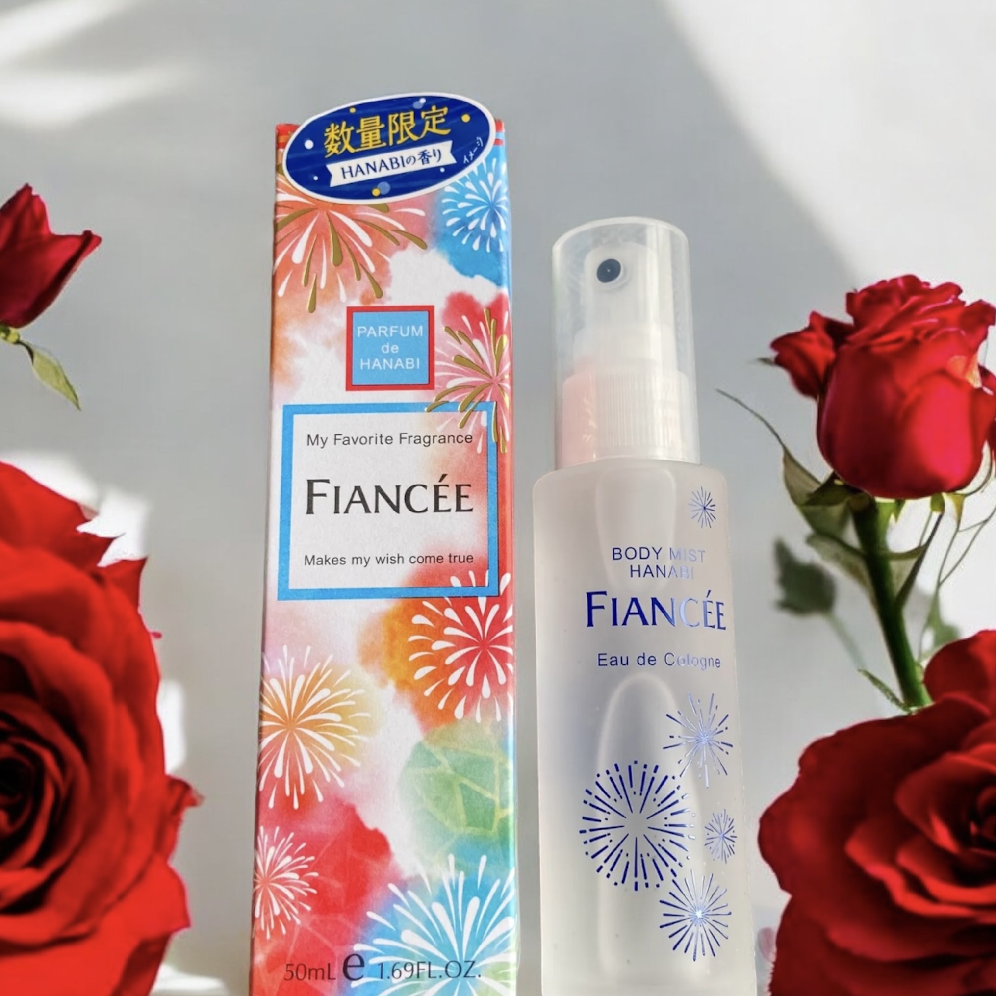 ボディミスト HANABI  2024/フィアンセ/香水(レディース)を使ったクチコミ（1枚目）
