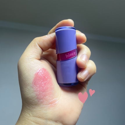 ロウグロウジェルティント/hince/リップティントを使ったクチコミ(1枚目)