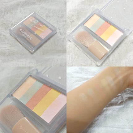 パステルヴェールコンシーラー/キャンメイク/パレットコンシーラーを使ったクチコミ(2枚目)