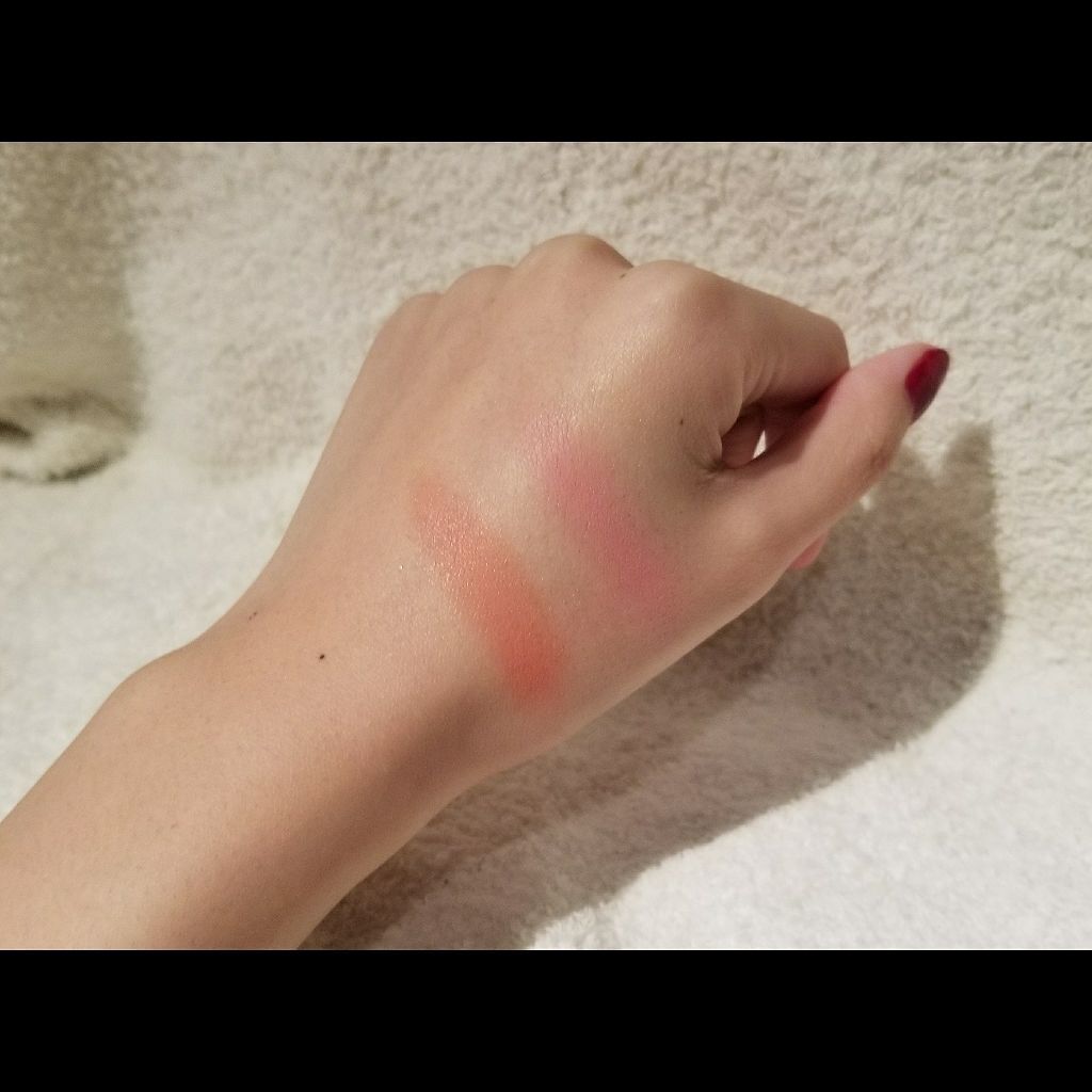 スウィートマカロン ブラッシュ&ブレンダー/LANCOME/ジェル・クリームチークを使ったクチコミ（3枚目）