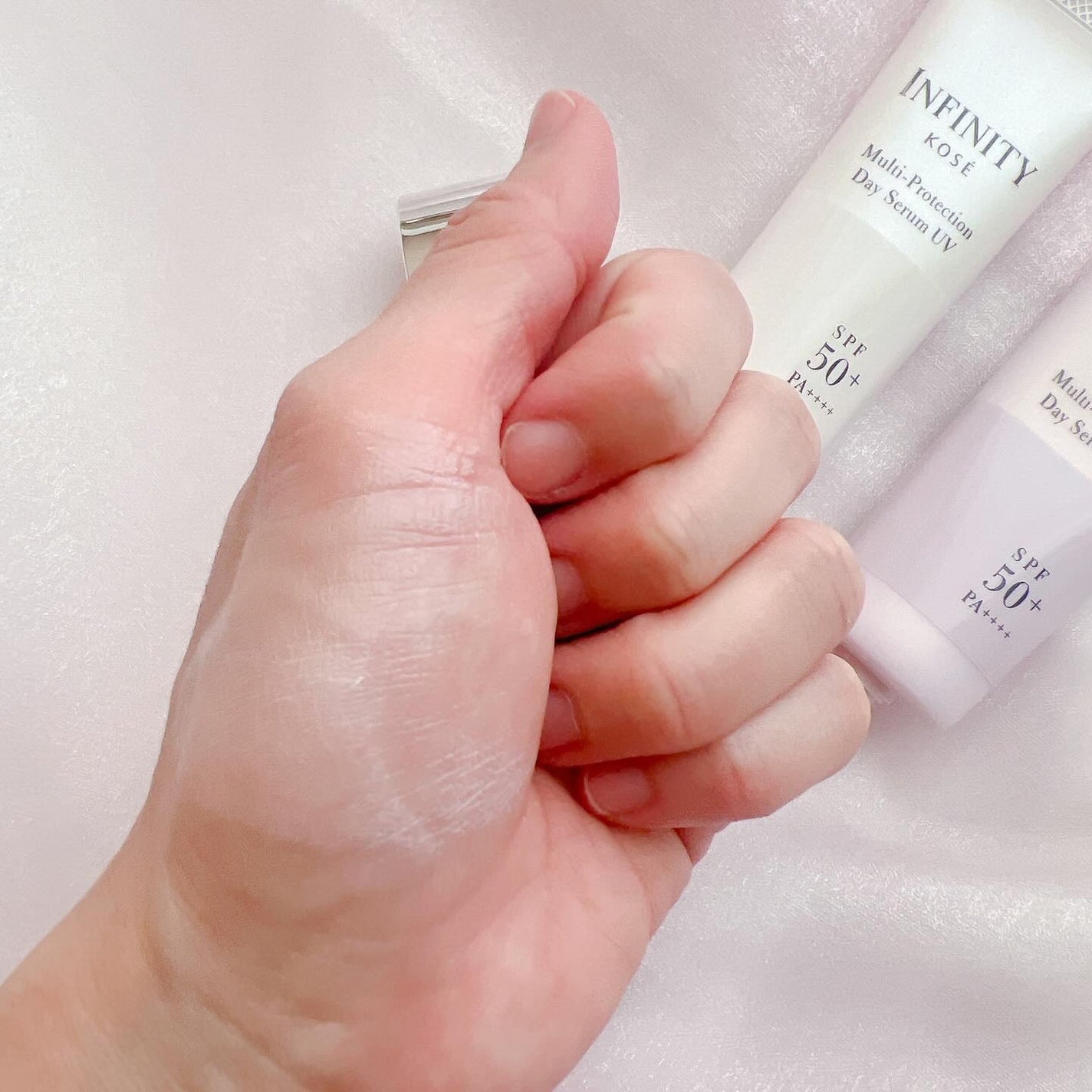 マルチプロテクション デイセラム UV/インフィニティ/日焼け止めクリームを使ったクチコミ(7枚目)