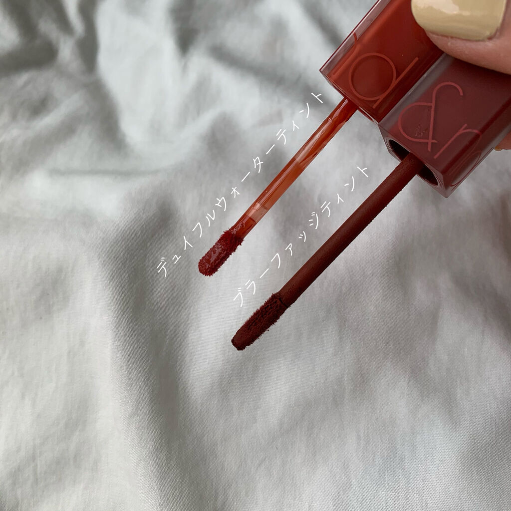 デュイフルウォーターティント/rom&nd/リップティントを使ったクチコミ（2枚目）