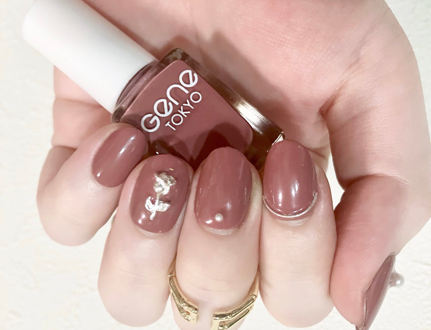 gene TOKYO ネイル/DAISO/マニキュアを使ったクチコミ(3枚目)