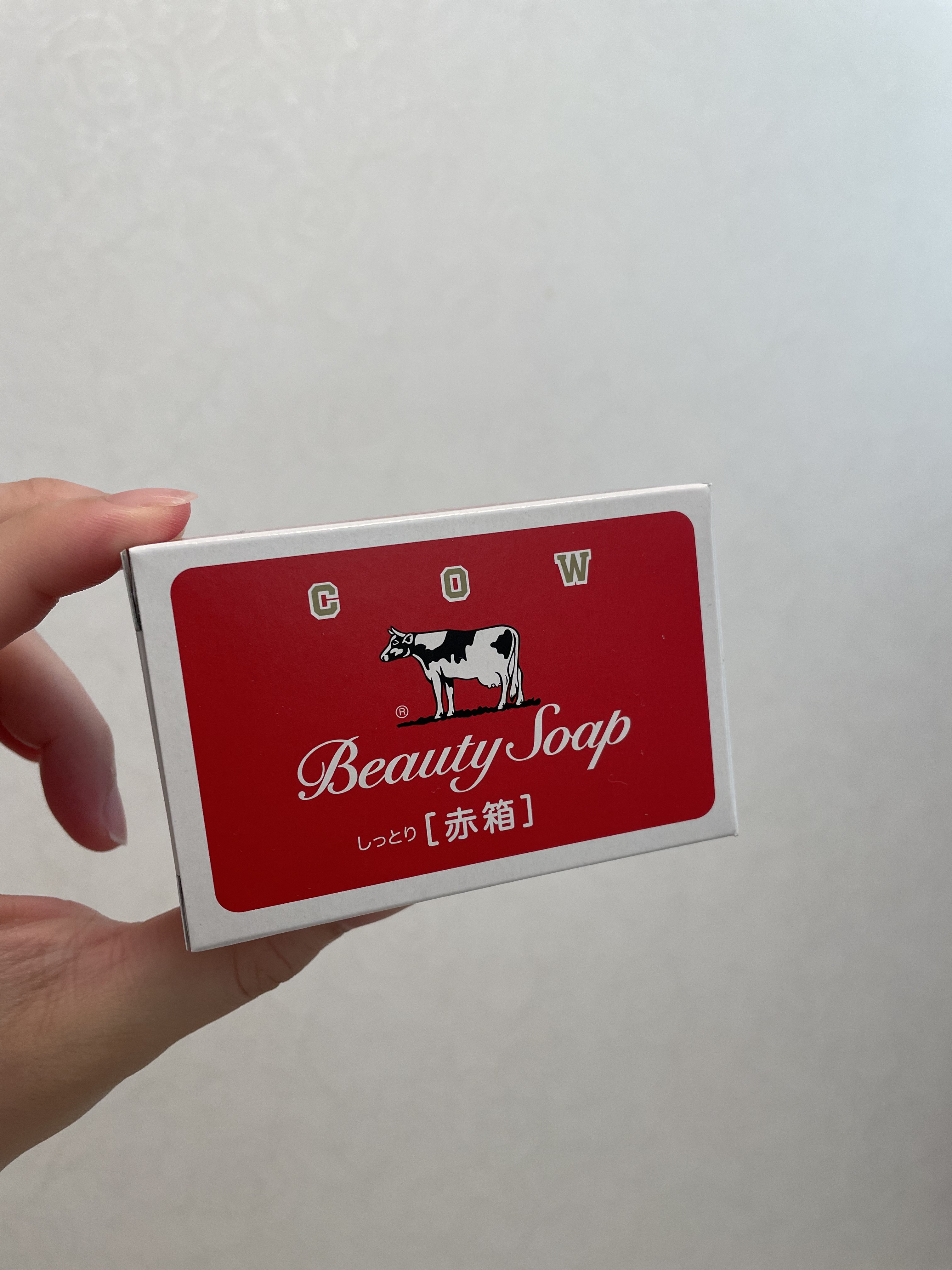 赤箱 (しっとり)/カウブランド/洗顔石鹸を使ったクチコミ（1枚目）