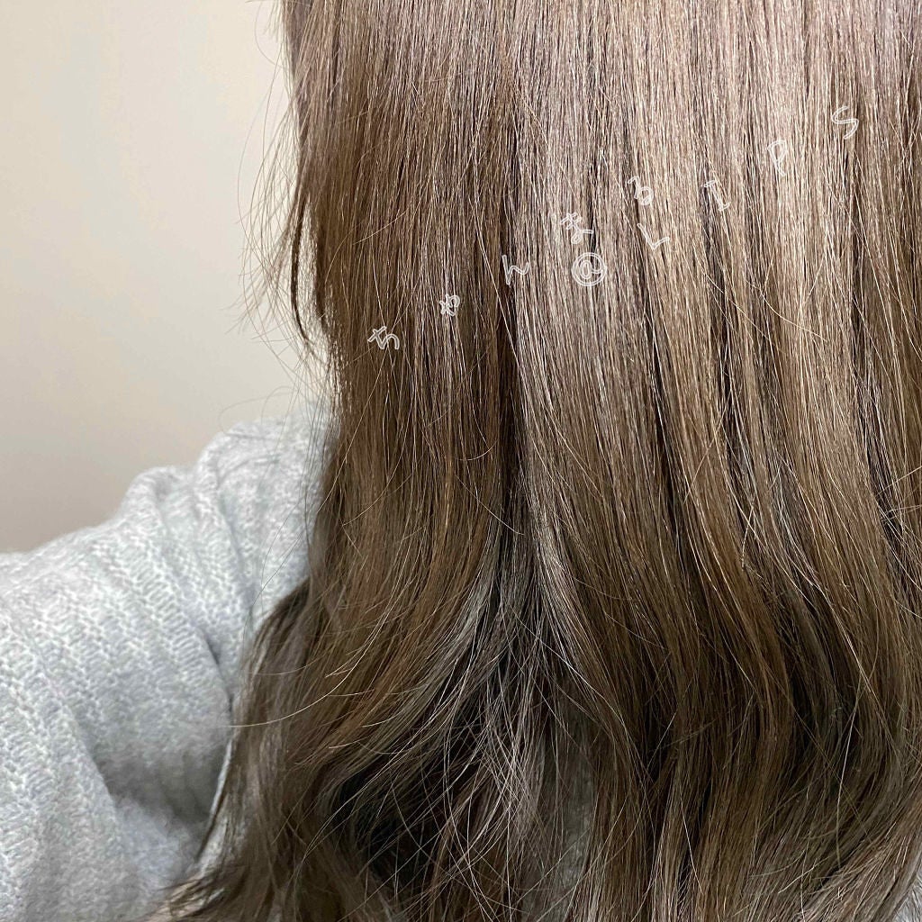 泡カラー/リーゼ/ヘアカラーを使ったクチコミ(2枚目)