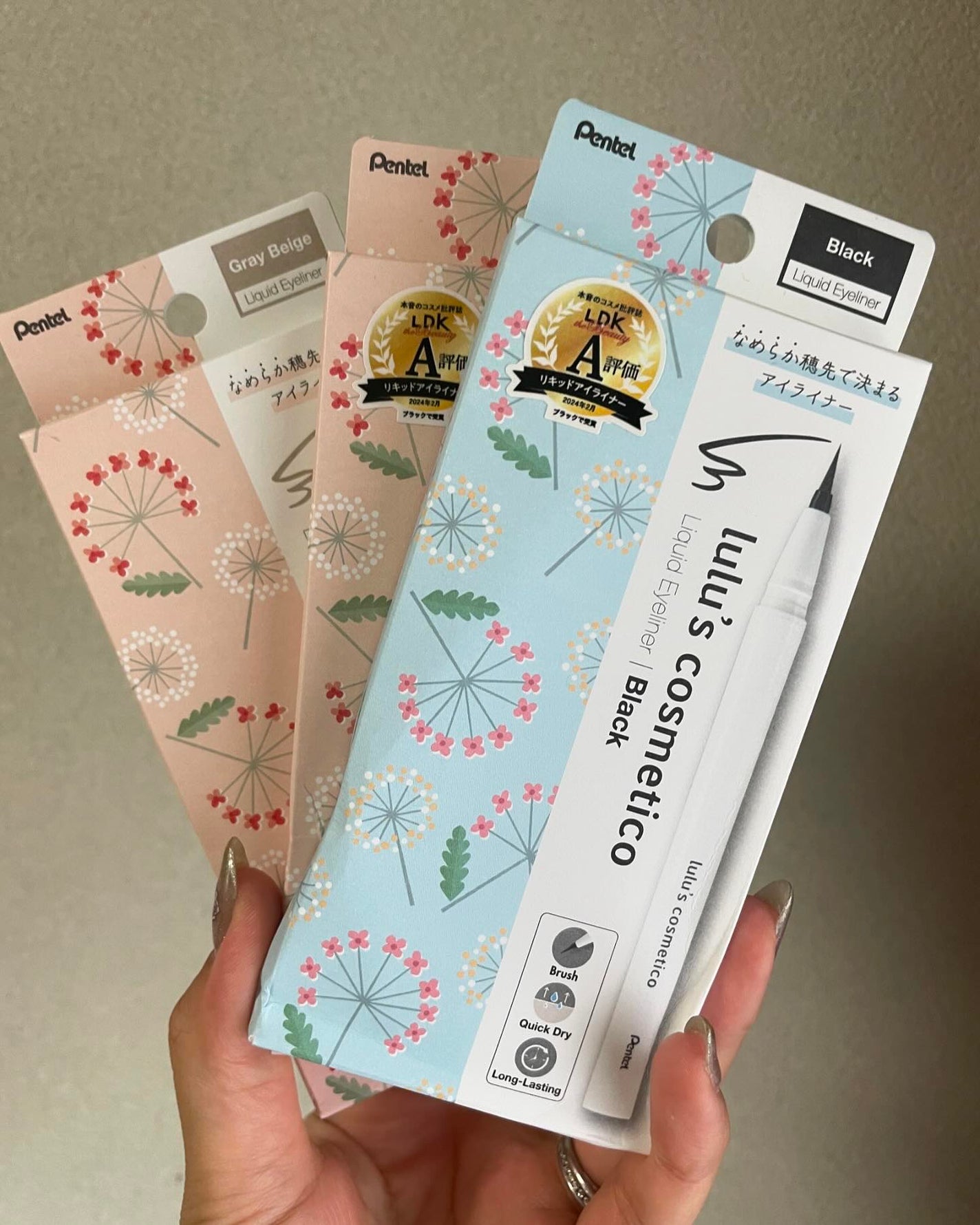 リキッドアイライナー/ルルズコスメティコ/リキッドアイライナーを使ったクチコミ(2枚目)