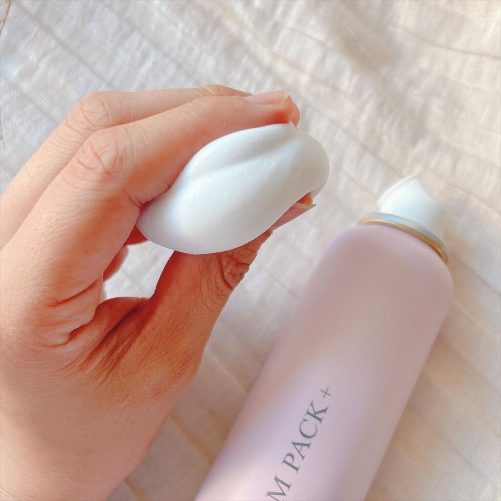 ピンク炭酸フォームパックプラス/プラスキレイ/洗い流すパック・マスクを使ったクチコミ（3枚目）