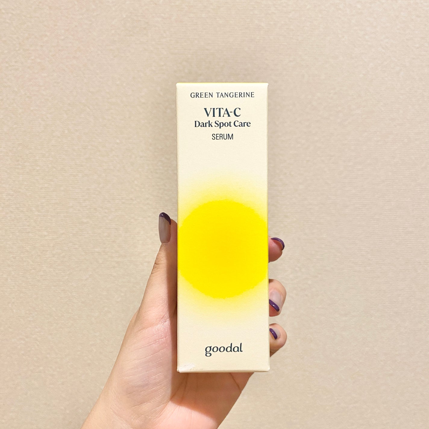 グリーンタンジェリン ビタC ダークスポットケアセラム/goodal/美容液を使ったクチコミ(2枚目)