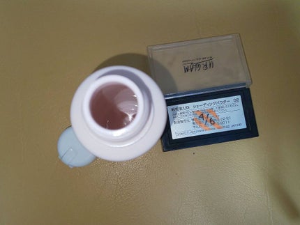 UR GLAM SHADING POWDER ナチュラルベージュ/U R GLAM/シェーディングを使ったクチコミ(2枚目)