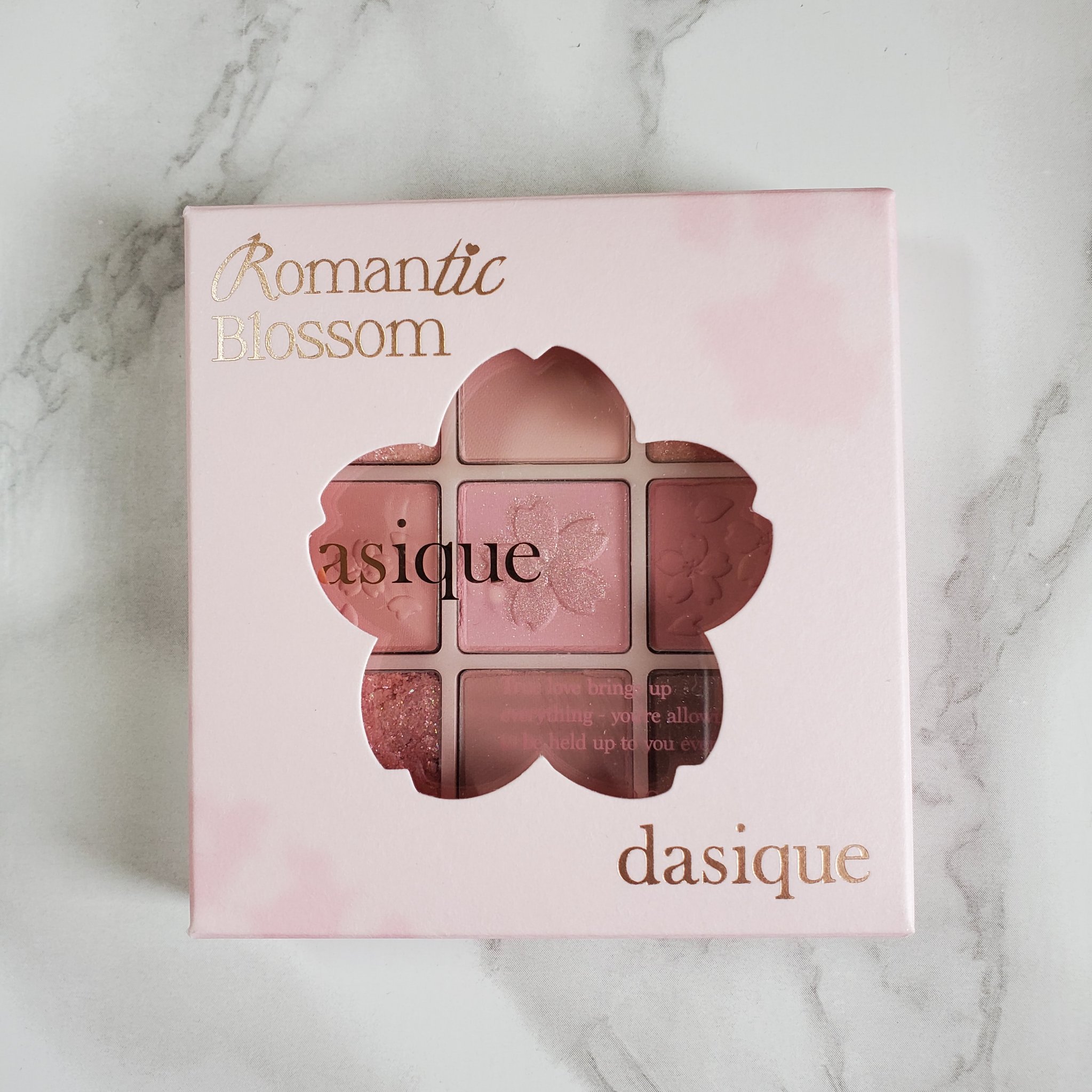 シャドウパレット ロマンティックブロッサム/dasique/アイシャドウパレットを使ったクチコミ（1枚目）