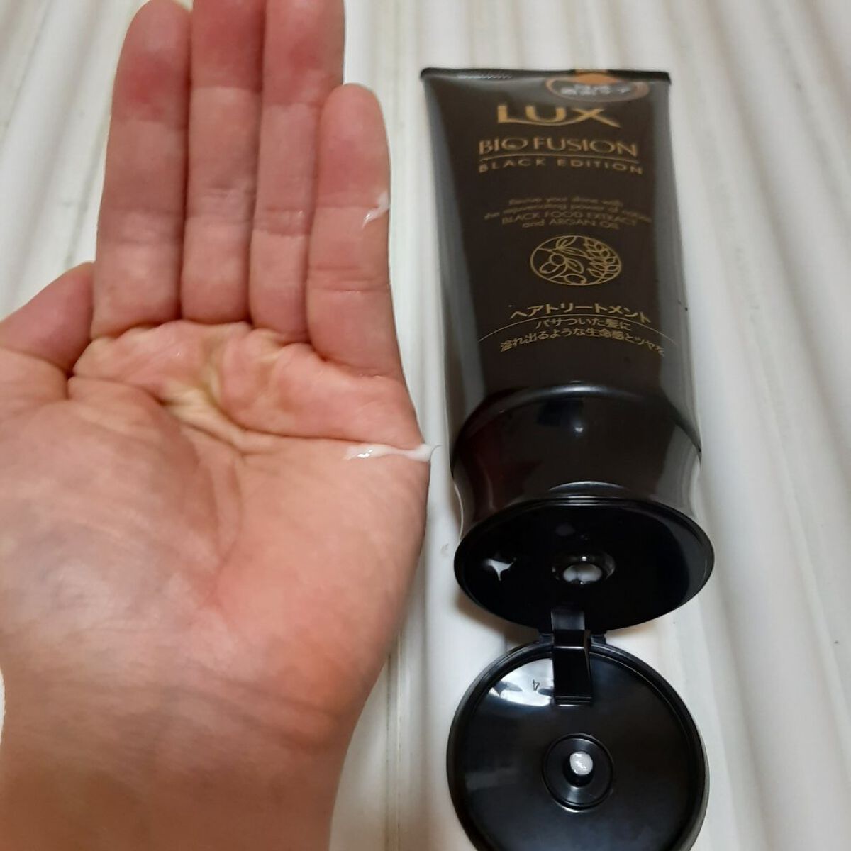 バイオフュージョン ブラックエディション/LUX/市販シャンプーを使ったクチコミ(1枚目)