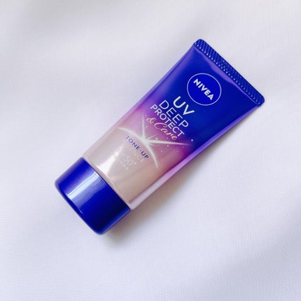 ニベアUV ディープ プロテクト&ケア トーンアップ エッセンス/ニベア/日焼け止めローションを使ったクチコミ(5枚目)