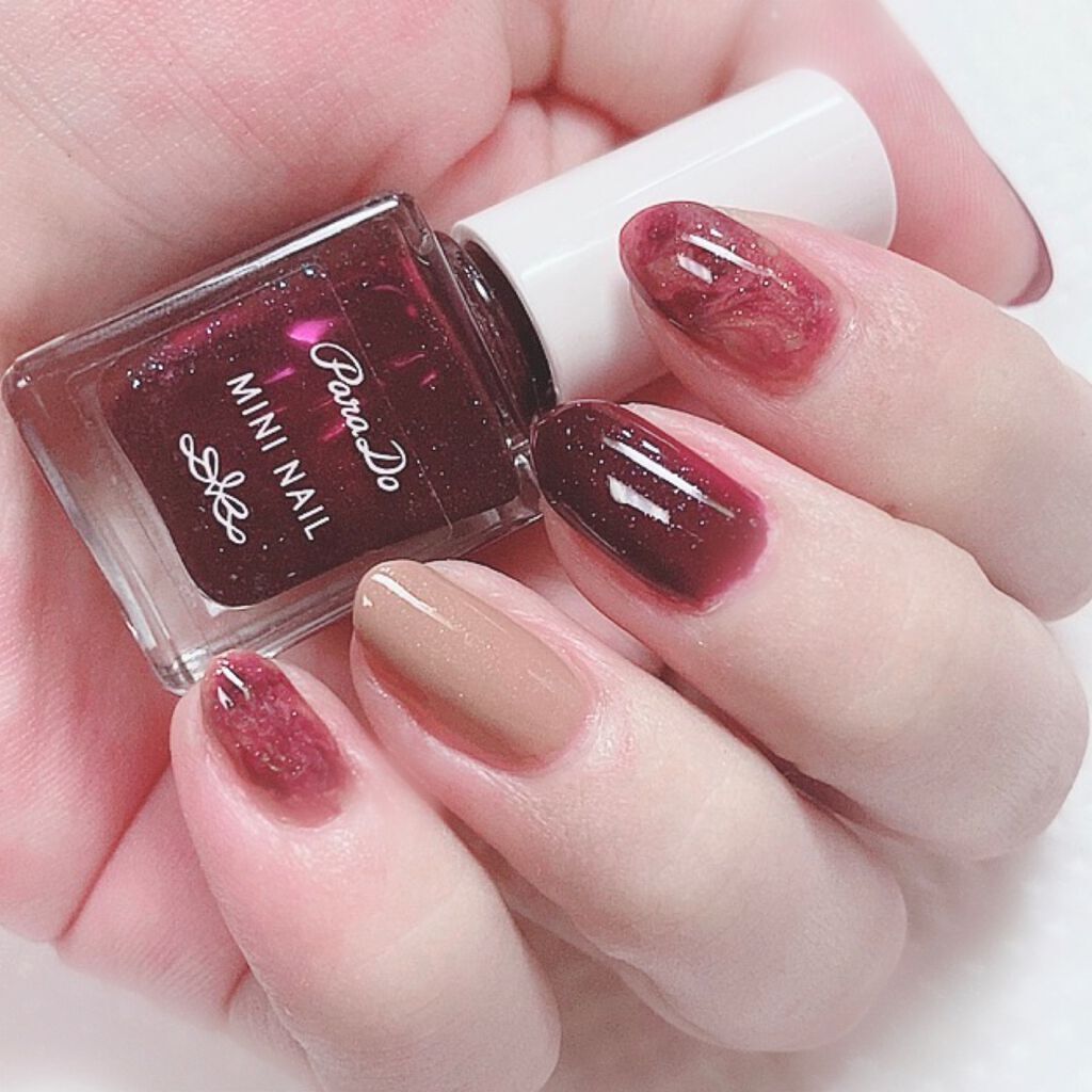 ミニネイル/パラドゥ/マニキュアを使ったクチコミ(3枚目)