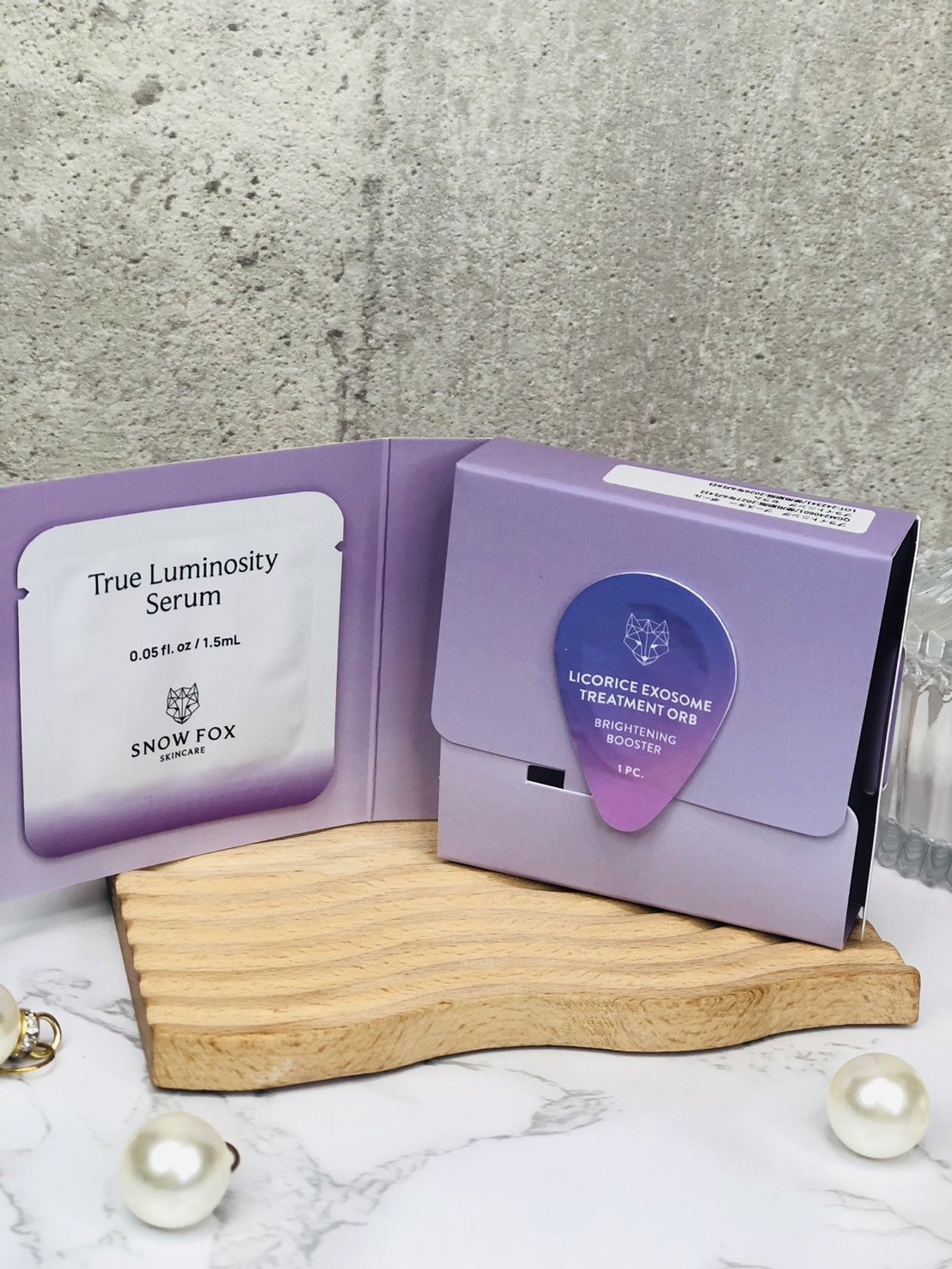 ブライトニング ブースターボール/SNOW FOX SKINCARE/美容液を使ったクチコミ（1枚目）