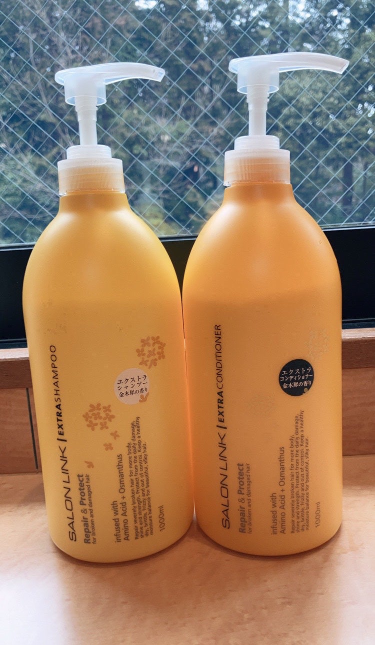 エクストラシャンプー/コンディショナー/サロンリンク/市販シャンプーを使ったクチコミ(1枚目)