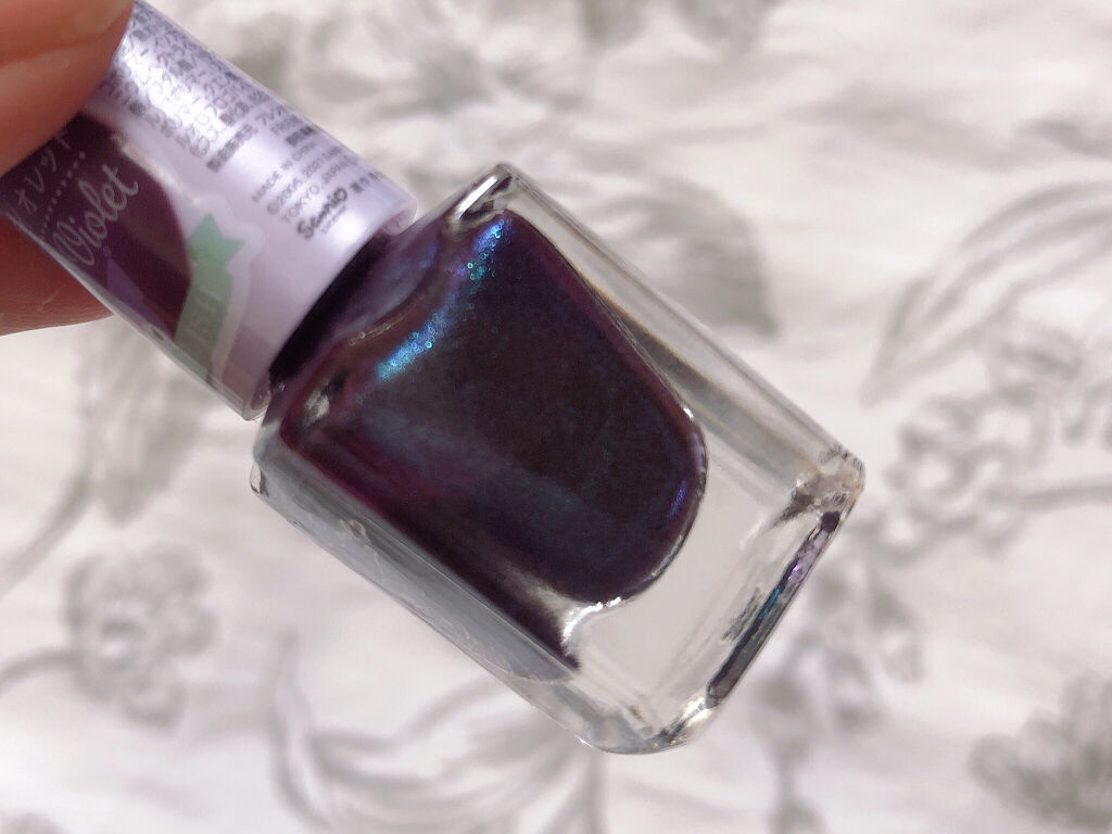 MMネイルポリッシュ/セリア/マニキュアを使ったクチコミ（2枚目）