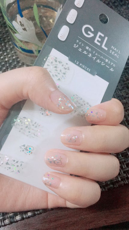 ジェルネイルシール/キャンドゥ/ネイルシールを使ったクチコミ(1枚目)