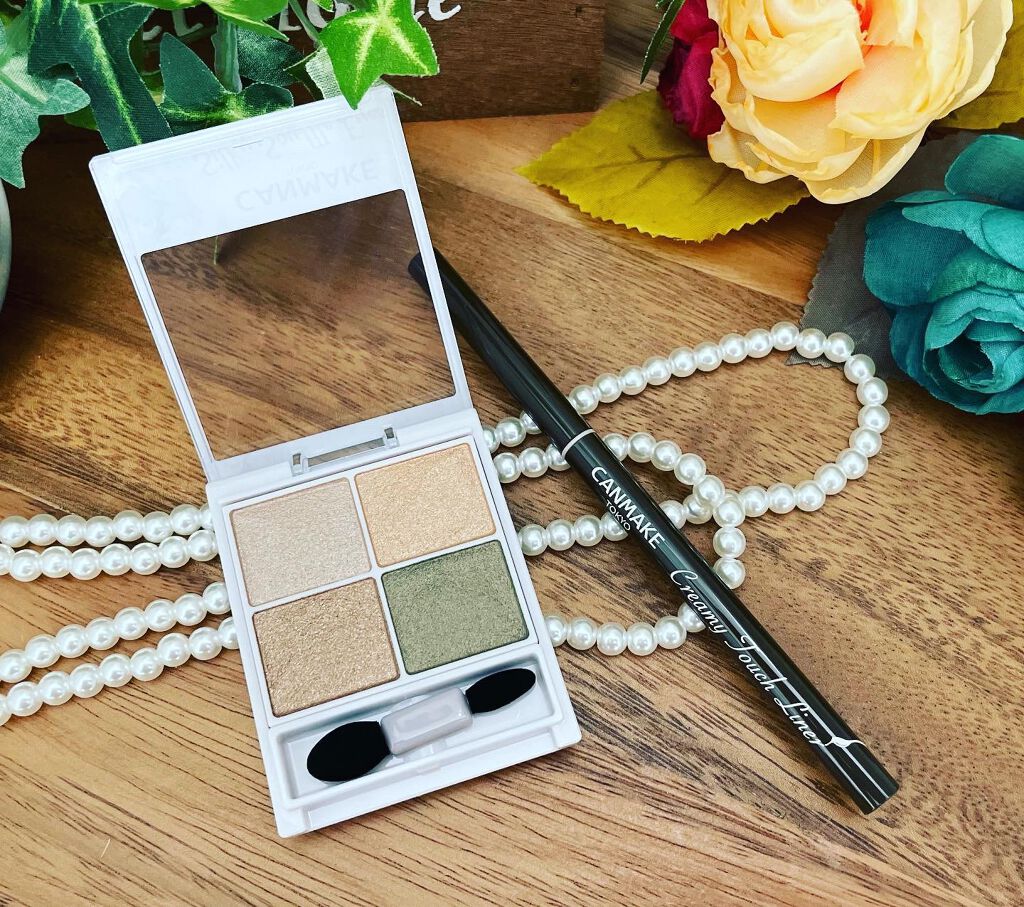 シルキースフレアイズ/キャンメイク/アイシャドウパレットを使ったクチコミ（2枚目）