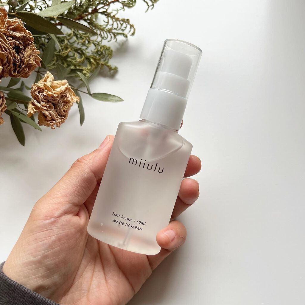 ヘアセラム フルーティシトラスの香り/miiulu＜ミウル＞/アウトバストリートメントを使ったクチコミ（2枚目）