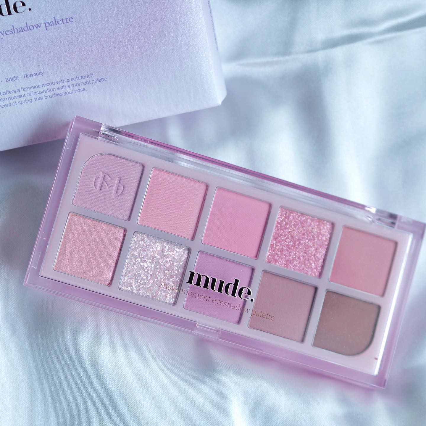 MDショールモーメント アイシャドウパレット 04 ライラックモ―メント/mude./アイシャドウパレットを使ったクチコミ（1枚目）