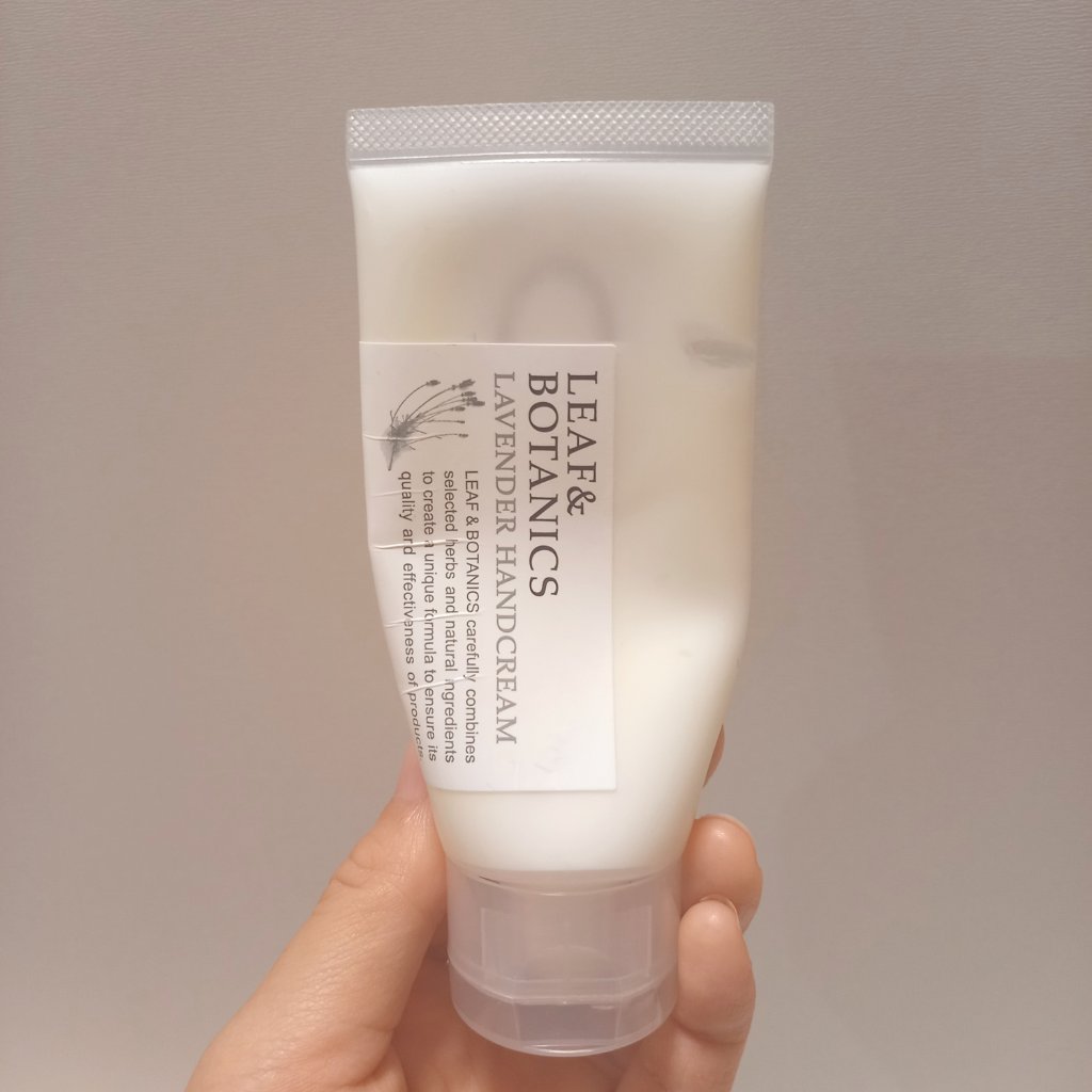 ハンドクリーム ラベンダー/LEAF＆BOTANICS /ハンドクリームを使ったクチコミ（2枚目）