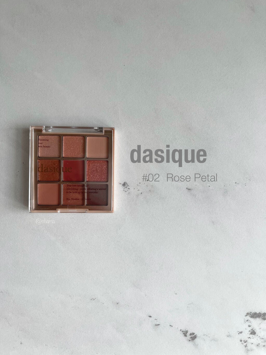 シャドウパレット/dasique/アイシャドウパレットを使ったクチコミ(1枚目)