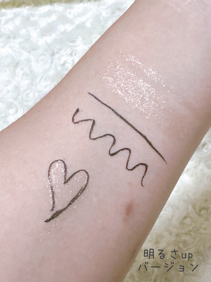 エーメイク グリッタースティック/A/mAke/グリッターを使ったクチコミ(4枚目)