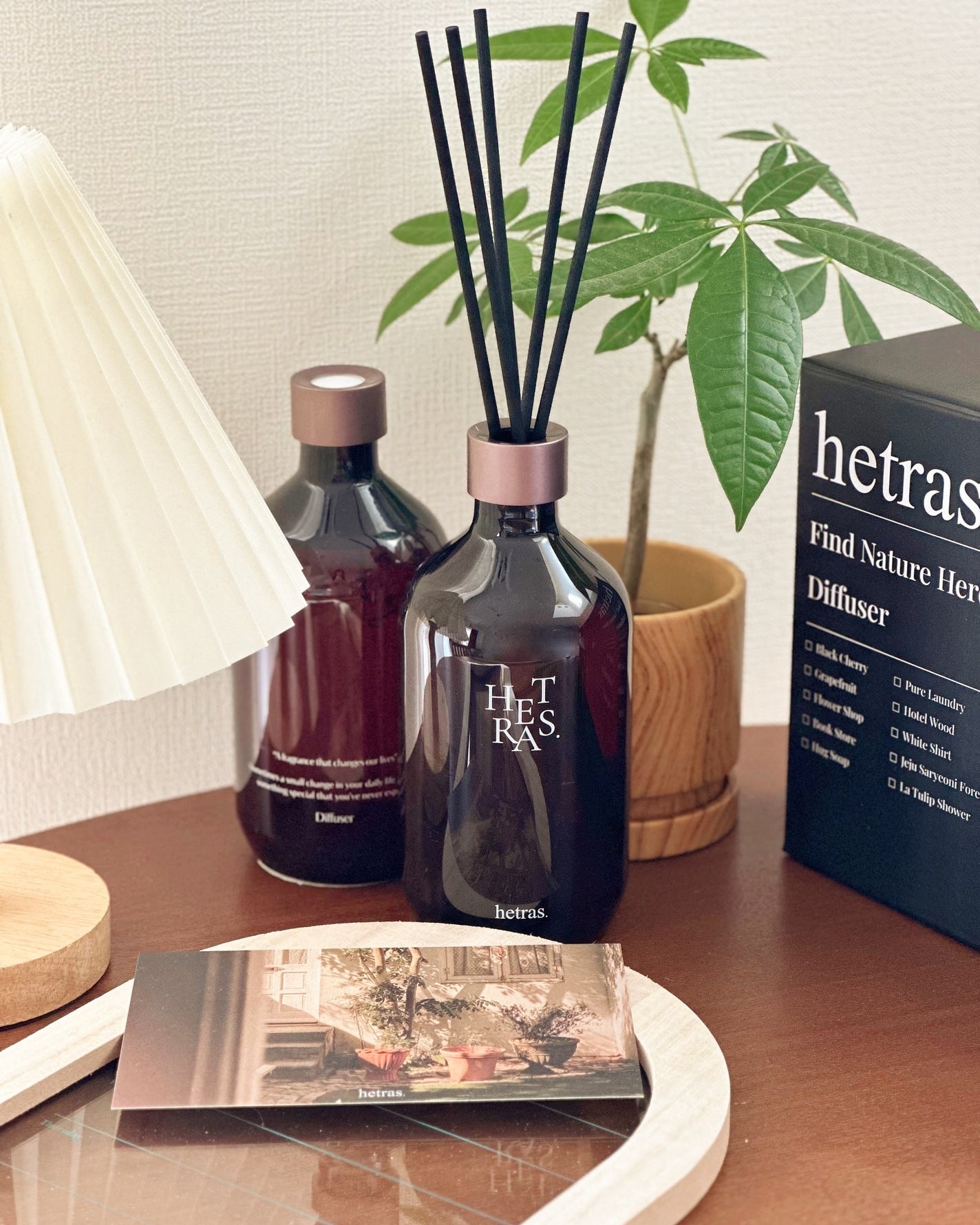 プレミアムディフューザー/hetras/ルームフレグランスを使ったクチコミ(1枚目)