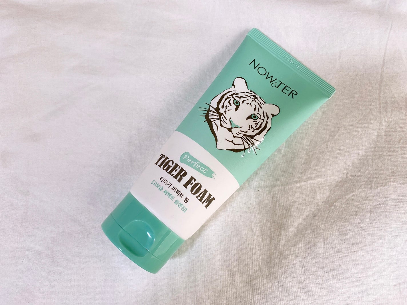 タイガーパーフェクトフォーム/NOWATER/洗顔フォームを使ったクチコミ(1枚目)