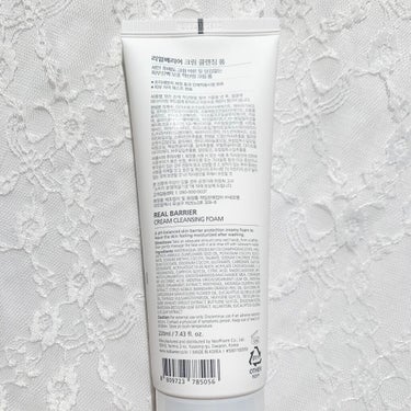 Cream Cleansing Foam/Real Barrier/洗顔フォームを使ったクチコミ（3枚目）