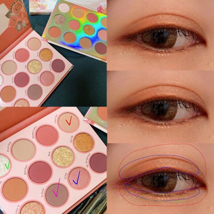 whatever/ColourPop/アイシャドウパレットを使ったクチコミ(1枚目)